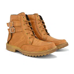 Killer Men Round Toe Laced Up Boots-picture-37