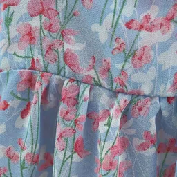 LULU & SKY Floral Print Fit & Flare Dress image 3
