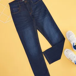 Pantaloons Junior Boys Slim Fit Light Fade Jeans-picture-43