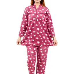 MIAVII CREATION Women Printed Night suit-picture-22