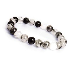 VIBESLE Unisex Black & White Bracelet-picture-12