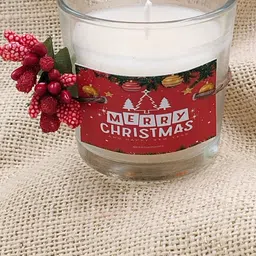 LIGHT JEWELS White & Cream-Coloured 2 pieces Jar Candle image 2