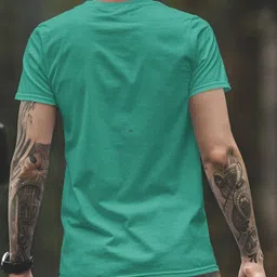 Wod Armour Men Printed Drop-Shoulder Sleeves T-shirt image 2