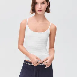 MANGO Round Neck Camisole Top-picture-21