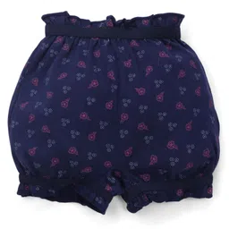 Bodycare All Over Printed Set Of 3 Bloomers - Navy & Black(Colours And Print May Vary) image 2