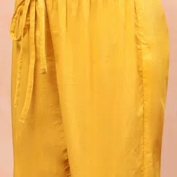 Biba Girls Floral Printed Regular Anarkali Kurti With Palazzo & Dupatta image 4