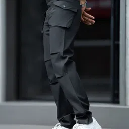 Maniac Men Cotton Regular Fit Trousers image 5