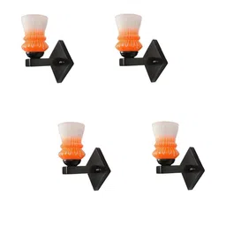 SOMIL Orange Cylinder Glass Wall Lamps-picture-22