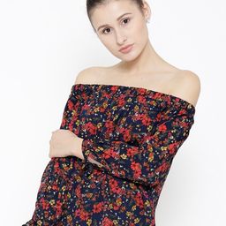 Sera Women Floral Printed Off-Shoulder Top-picture-6