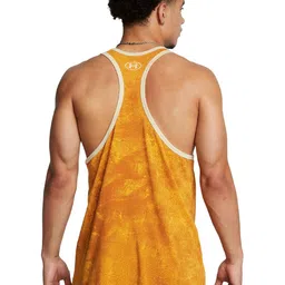 UNDER ARMOUR Project Rock Racer Tools Printed Tank Vest image 2