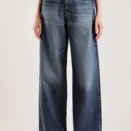 Calvin Klein Jeans Women Wide Leg High-Rise Heavy Fade Jeans-picture-32