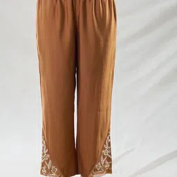 Samyukta Singhania Round Neck Top With Trousers Co-Ords image 2