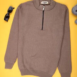 V-Mart Boys Solid Ribbed Pullover-picture-35