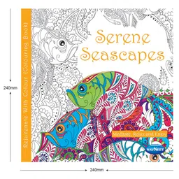 navneet Serene Seascapes Coloring Book - English image 3