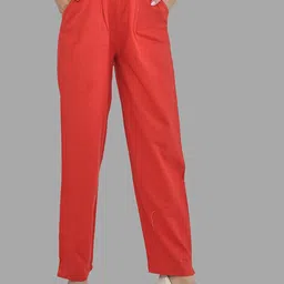 Me Craft Women Comfort Regular Fit Mid-Rise Trousers-image-49