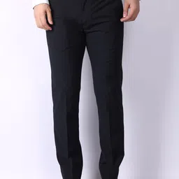 STYLES CULTURE Men Checked Relaxed Formal Trousers-picture-35