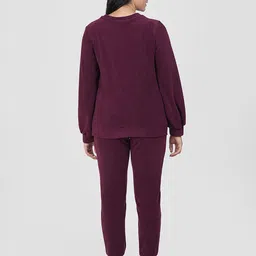 She N She Printed Round Neck T-Shirt & Trousers Co-ords image 4