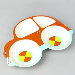 fab n funky Car Shape Section Plate - Red image 4