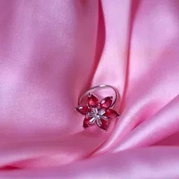 WEAVING HOMES Ruby Floral Ring-picture-39