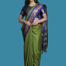 yourwish Woven Design Zari Art Silk Garad Saree-picture-21