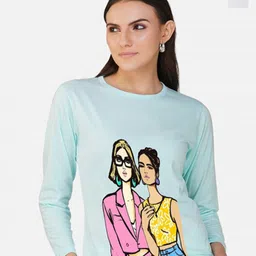 Metronaut Women 2 Printed Bio Finish T-shirt-picture-11