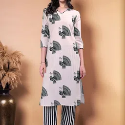 Anouk Women Ethnic Motifs Printed Regular Kurta with Palazzos-image-35