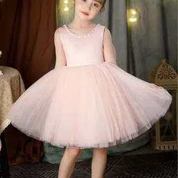 Helene Embellished Net Fit & Flare Dress image 5