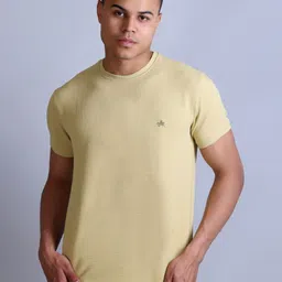 Parcel Yard Round Neck Cotton T-shirt-picture-21