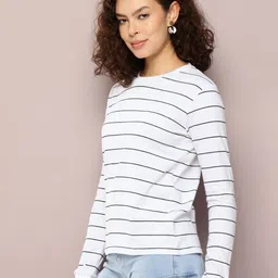 DILLINGER Striped Pure Cotton T-shirt image 2