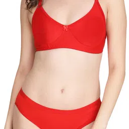 Liigne Pack Of 4 Everyday Bra Pure Cotton Lingerie Sets image 5