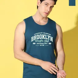 WOOSTRO WOOSTRO Men Pack of 2 Typography Printed Applique Slim Fit T-shirt-picture-12