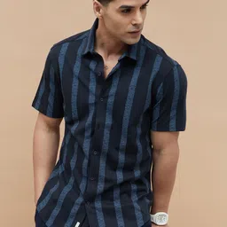 CODE by Lifestyle Men Slim Fit Buffalo Checks Opaque Printed Casual Shirt-picture-34