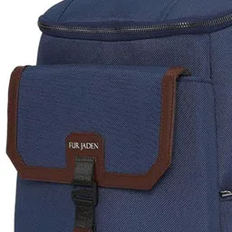 FUR JADEN 15.6 Inch Structured Anti-Theft Laptop Backpack with Dual USB Charging Port image 2