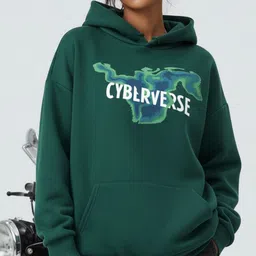 The Roadster Lifestyle Co Printed Long Sleeve Hooded Sweatshirt image 4