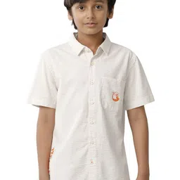 UNDER FOURTEEN ONLY Boys Opaque Casual Shirt-image-27