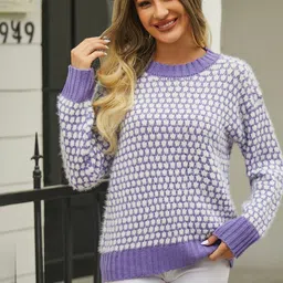 JC Mode Women Colourblocked Pullover image 2