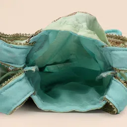 Dhrohar Floral Embroidered Potli image 3