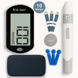 Blood Glucose Monitor GDH (Kit) AC-307 Pack-10 Glucometer-image-77