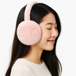 zibell EARMUFFS-PLAIN-LIGHTPINK Ear Muff-picture-31