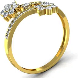 avsar Karnataka 18kt Diamond Yellow Gold ring-picture-16