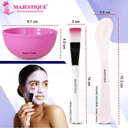 MAJESTIQUE 6-Pcs Face Pack Applicator Kit image 2