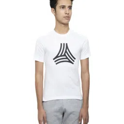 Adidas Kids JB T FD TEE White Cotton Printed Sports T-Shirt-image-31