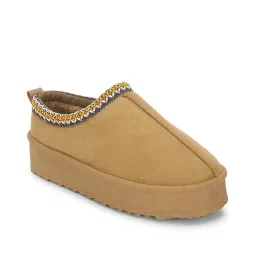 Truffle Collection Women's Camel Mule Shoes image 3