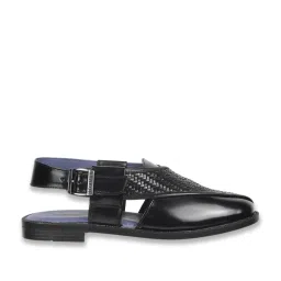 J. Fontini by Mochi Black Back Strap Sandals image 3