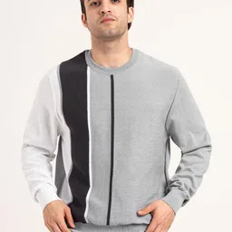 Red Tape Men Colourblocked Pullover-picture-40