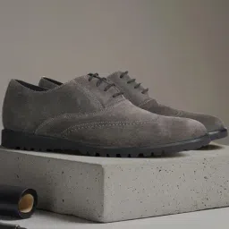 Ruosh Men's Otes Grey Oxford Shoes-picture-33