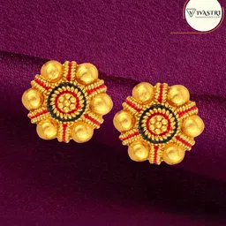 VIVASTRI Women Gold-Plated Alloy Earrings-picture-29