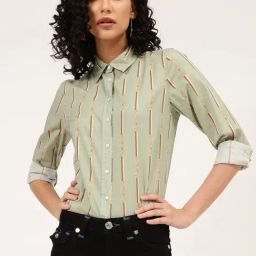 GANT Green Cotton Printed Shirt-picture-32