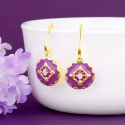 GIVA 925 Silver Golden Taj Mahal Motif Earrings for Women & Girls-picture-43