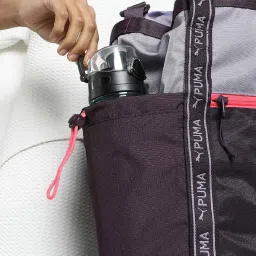 Puma Midnight Plum Printed Tote Handbag image 3